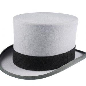 Ascot Fur Felt Grey Top Hat
