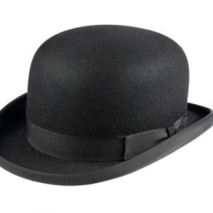 Devon Fur Felt Bowler Hat with Adjustable Hunting Pad