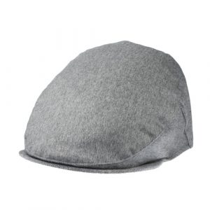 Christys' x Johnstons of Elgin Cashmere Made in England Balmoral Cap in Light Grey