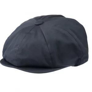 8 Piece Cotton Summer Cap Navy