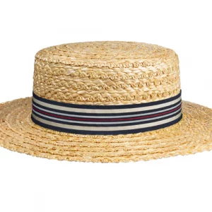 Boater with No 1 Stripe Band