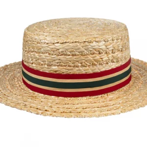 Boater with No 4 Stripe Band