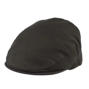 Balmoral moleskin cotton cap in Brown