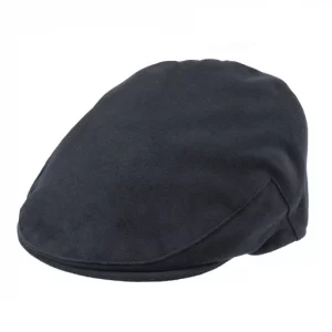 Balmoral moleskin cotton cap in Navy