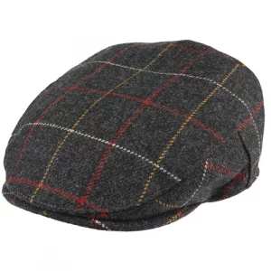 Balmoral flat cap in Christy tweed fabric